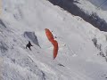 Speed Riding in Les Arcs - April 2008