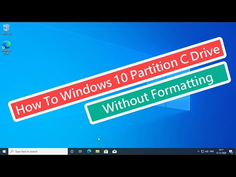 video-linktoworks-How to Windows 10 Partition C Drive Without Formatting