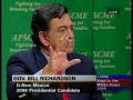 Bill Richardson at AFSCME Candidate Forum. 2-21-07 Pt. 2/2