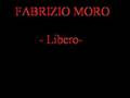 Fabrizio Moro Libero