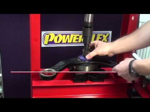 how to fit powerflex bushes