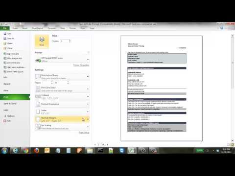 how to fit excel spreadsheet on one page