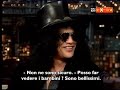 Slash intervista al David Letterman Show Slash intervista al David Letterman Show