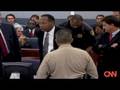 OJ Simpson : GUILTY !  - OJ is cuffed in court
