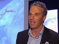 BRITISH EXPLORER IN CLIMATE CHANGE SWIM - 0727E