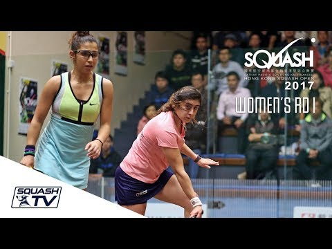 Squash: Hong Kong Open 2017 - Women's Rd 1 Roundup [Pt.1]
