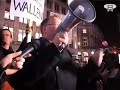 Protest op de Wallen tegen wet Bibob Protest op de Wallen tegen wet Bibob