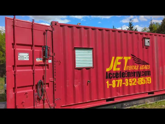 Skidded Oilfield Support Unit, 55KW Gen, Bathrooms, Light Towers in Storage Containers in Lethbridge