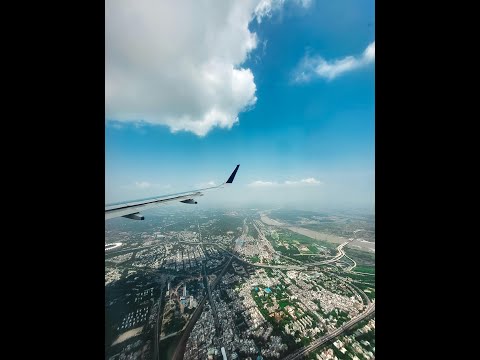 Landing at Indira Gandhi Airport, ...