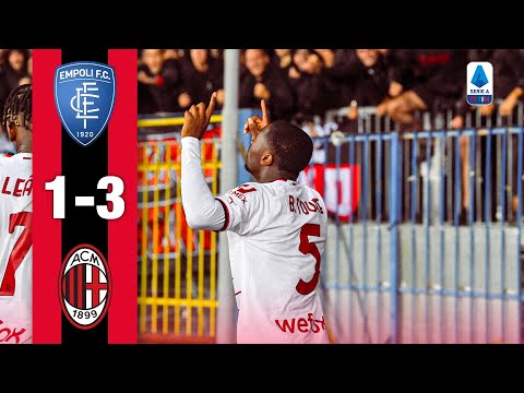 FC Empoli 1-3 AC Associazione Calcio Milan