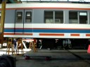 車体つり上げ　関東鉄道２３００形