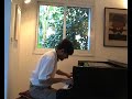 Bach F# Minor Fuge- Boris Zobin Piano