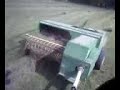 new holland tl 90 et presse john deere en action !