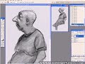 Pt1 - Digital Painting with Bobby Chiu - Old Man Sketch