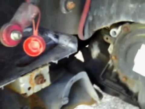 01 dodge stratus battery replacement/starter removal