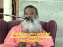 Sri Swamiji answers questions at Datta Retreat Center, West Sunbury, Pennsylvania during Guru Purnima celebrations in 2005.