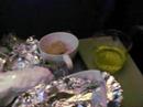 767 desayuno con un poco de turbulencia