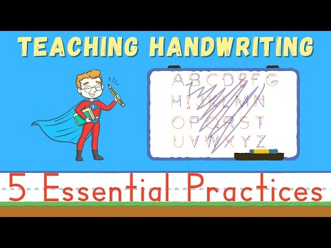 Teaching Handwriting to Children, Handwriting for kids: 5 ...