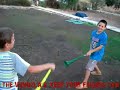 Using The Vuvuzela at Kids Fight