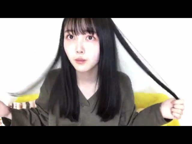 髪を染めるか答える久保史緒里