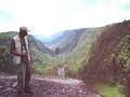 looking down along side kaieteur falls