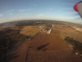 RC airplane with camera GO PRO HD HERO camera attached just fooling around