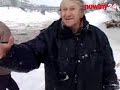 Wędkarz porwany przez krę na Sanie w Przemyślu Akcja ratownicza