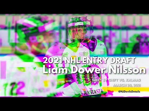 2021 NHL Draft | Liam Dower Nilsson (#62) Shift by Shift vs. Kalmar HC, March 20, 2021