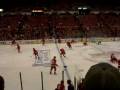 Red Wings warm-up and Datsyuk does a nifty move