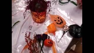 C'lovercraft Workshop x HSBC匯豐銀行萬聖節Happy Halloween 保鮮花工作坊教班情況15 Oct 2015 Part 1
