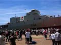 Ship launch video HMNZ Otago melbourne australia