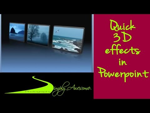PowerPoint made Easy - Make 3D Effects in Minutes