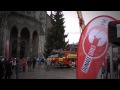Er steht: Der Weihnachtsbaum auf dem Ulmer Weihnachtsmarkt