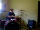 me drumming to The Road by Tenacious D