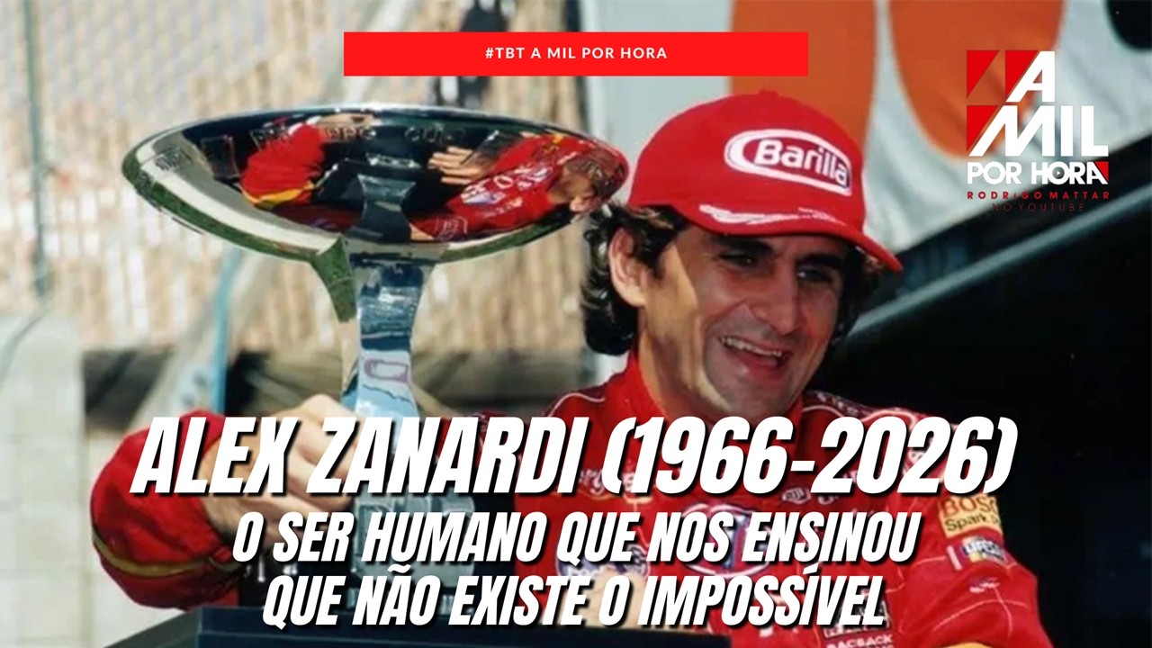 ALEX ZANARDI (1966-2026), O "CAMPEÁO DO IMPOSSÍVEL" | #TBT A MIL POR HORA 248
