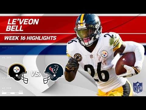 Video: Le'Veon Has Pittsburgh Singing Jingle Bells vs. Houston