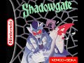 track 2 / 14 (complete soundtrack) shadowgate platform: nintendo entertainment system / famicom developer: icom simulations publisher: kemco composer: unknown year: 1989 (jp + us), 1991 (eu) tracklist: 1 - title screen 2 - entryway 3 - subterranean cavern 4 - hall of mirrors 5 - dragon's den 6 - danger 7 - flute (deja vu) / platinum horn 8 - courtyard 9 - banquet hall 10 - twilight 11 - battle to the death 12 - hero of stormhaven 13 - game over 14 - unused track visit track 1 from this selection for a download link.