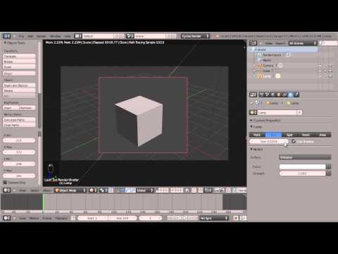 how to go into camera view in blender