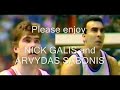Galis and Sabonis ( Galis 45 points, Sabas 19 )