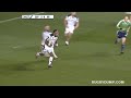 Shane Williams hurdles Topsy Ojo - Ospreys vs London Irish