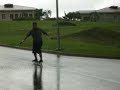 skateboard wipeout in Malabo skateboard wipeout in Malabo