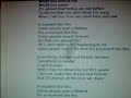 Me singin A Moment Like this