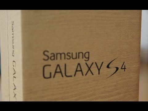 Samsung Galaxy S4 Unboxing ( Retail Box)