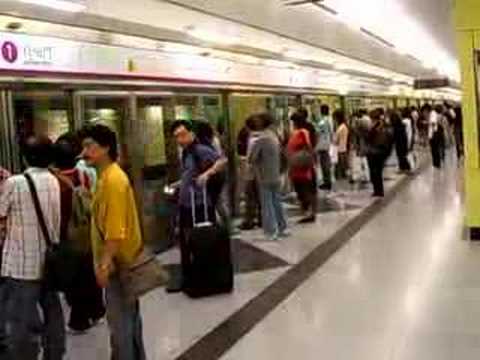 港鐵(九廣西鐵) WRLTrain Apporaching(1)