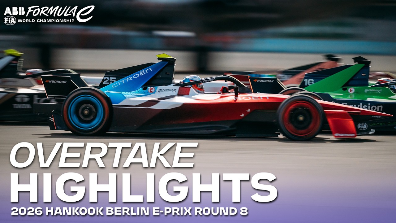 Overtake Highlights | 2026 Hankook Berlin E-Prix Round 8