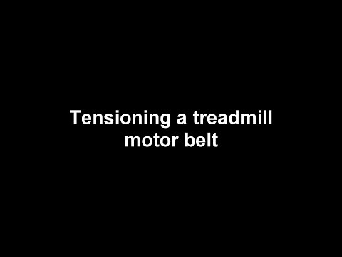 how to tension a belt