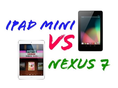 Google Nexus 7 vs Apple iPad Mini