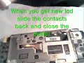 change psp lcd screen