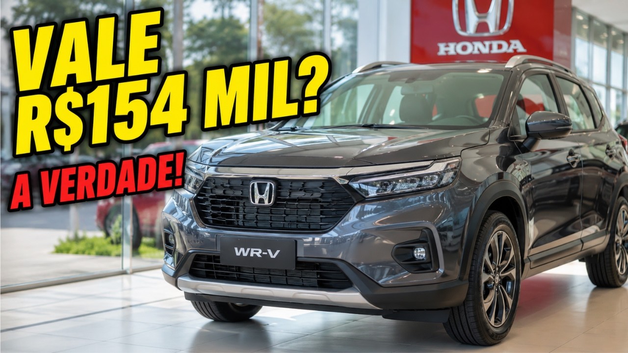 Antes de Comprar o Honda WR-V 2026, Assista a Este Vídeo!
