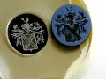 Family Coat of Arms - Carved Sardoynx  Gold Ring